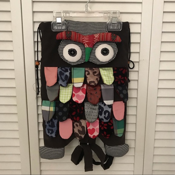 New Handcrafted Owl Backpack - Picture 1 of 3